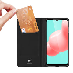 DUX DUCIS Skin Pro Series Horizontal Flip PU + TPU Leather Case, with Holder & Card Slots, For Samsung Galaxy A32 5G / M32 5G, For Samsung Galaxy A52s / A52 5G / 4G, For Samsung Galaxy A72 5G / 4G