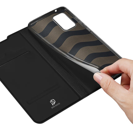 DUX DUCIS Skin Pro Series Horizontal Flip PU + TPU Leather Case, with Holder & Card Slots, For Samsung Galaxy A52s / A52 5G / 4G