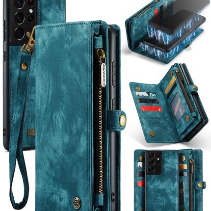 CaseMe Detachable Multifunctional Horizontal Flip Leather Case, with Card Slot & Holder & Zipper Wallet & Photo Frame, For Samsung Galaxy S21+ 5G, For Samsung Galaxy S21 5G, For Samsung Galaxy S21 Ultra 5G