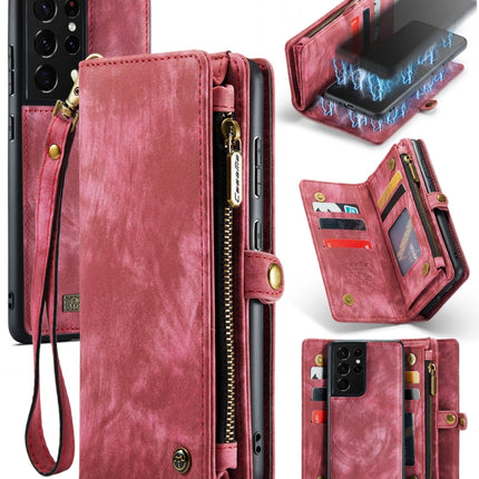 CaseMe Detachable Multifunctional Horizontal Flip Leather Case, with Card Slot & Holder & Zipper Wallet & Photo Frame