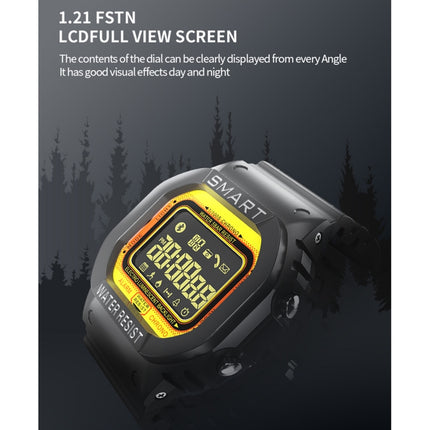 Lokmat MK22 1.21 inch FSTN LCD Screen 50m Waterproof Smart Watch, Support Information Reminder / Remote Camera / Sport Record