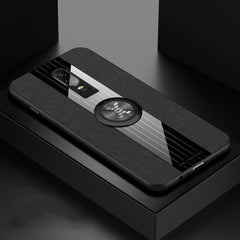 XINLI Stitching Cloth Textue Shockproof TPU Protective Case with Ring Holder, For OnePlus 6, For OnePlus 6T, For OnePlus 7 Pro, For Meizu Note 8