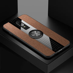 XINLI Stitching Cloth Textue Shockproof TPU Protective Case with Ring Holder, For OnePlus 6, For OnePlus 6T, For OnePlus 7 Pro, For Meizu Note 8