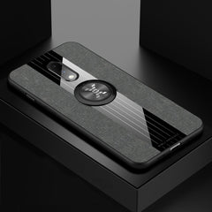 XINLI Stitching Cloth Textue Shockproof TPU Protective Case with Ring Holder, For OnePlus 6, For OnePlus 6T, For OnePlus 7 Pro, For Meizu Note 8
