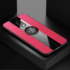 XINLI Stitching Cloth Textue Shockproof TPU Protective Case with Ring Holder, For OnePlus 6, For OnePlus 6T, For OnePlus 7 Pro, For Meizu Note 8