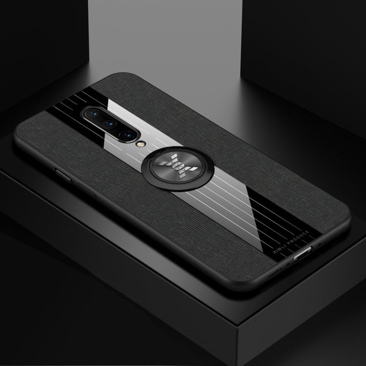 XINLI Stitching Cloth Textue Shockproof TPU Protective Case with Ring Holder, For OnePlus 6, For OnePlus 6T, For OnePlus 7 Pro, For Meizu Note 8, For Meizu Note 9