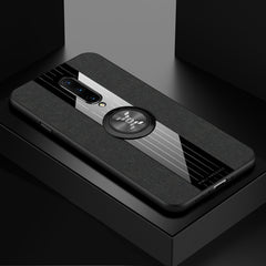 XINLI Stitching Cloth Textue Shockproof TPU Protective Case with Ring Holder, For OnePlus 6, For OnePlus 6T, For OnePlus 7 Pro, For Meizu Note 8
