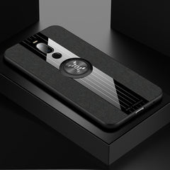 XINLI Stitching Cloth Textue Shockproof TPU Protective Case with Ring Holder, For OnePlus 6, For OnePlus 6T, For OnePlus 7 Pro, For Meizu Note 8