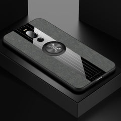 XINLI Stitching Cloth Textue Shockproof TPU Protective Case with Ring Holder, For OnePlus 6, For OnePlus 6T, For OnePlus 7 Pro, For Meizu Note 8