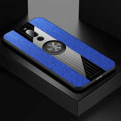 XINLI Stitching Cloth Textue Shockproof TPU Protective Case with Ring Holder, For OnePlus 6, For OnePlus 6T, For OnePlus 7 Pro, For Meizu Note 8
