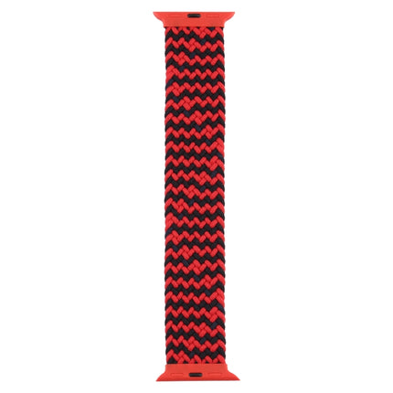 Plastic Buckle Mixed Color Nylon Braided Single Loop Replacement Watchbands For Apple Watch Series 6 & SE & 5 & 4 44mm / 3 & 2 & 1 42mm, XL, XXL