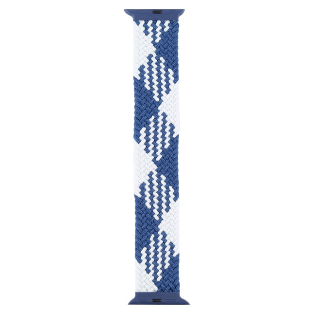 Plastic Buckle Mixed Color Nylon Braided Single Loop Replacement Watchbands For Apple Watch Series 6 & SE & 5 & 4 40mm / 3 & 2 & 1 38mm, S, M, L