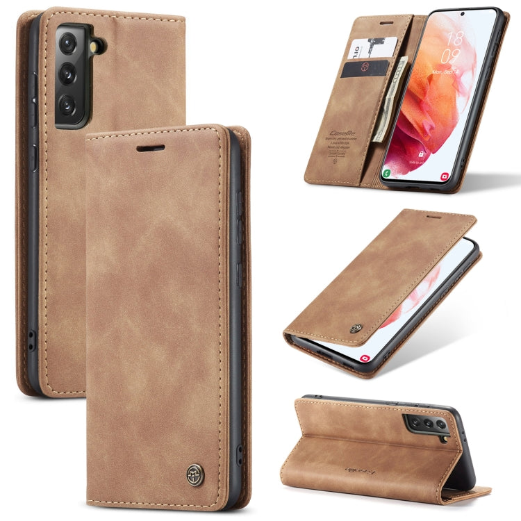 CaseMe 013 Multifunctional Horizontal Flip Leather Case with Holder & Card Slot & Wallet, For Samsung Galaxy S21 5G, For Samsung Galaxy S21+ 5G, For Samsung Galaxy S21 Ultra 5G