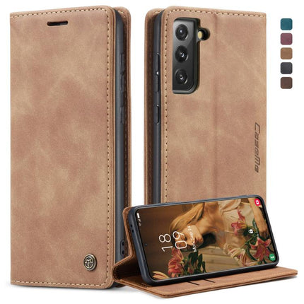 CaseMe 013 Multifunctional Horizontal Flip Leather Case with Holder & Card Slot & Wallet, For Samsung Galaxy S21 5G, For Samsung Galaxy S21+ 5G, For Samsung Galaxy S21 Ultra 5G