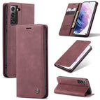 For Samsung Galaxy S21 5G / Wine Red