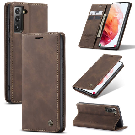 CaseMe 013 Multifunctional Horizontal Flip Leather Case with Holder & Card Slot & Wallet, For Samsung Galaxy S21 5G, For Samsung Galaxy S21+ 5G, For Samsung Galaxy S21 Ultra 5G