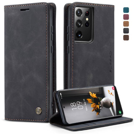 CaseMe 013 Multifunctional Horizontal Flip Leather Case with Holder & Card Slot & Wallet, For Samsung Galaxy S21 5G, For Samsung Galaxy S21+ 5G, For Samsung Galaxy S21 Ultra 5G
