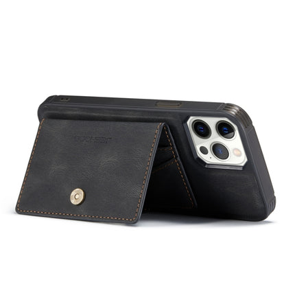 JEEHOOD - Funda de piel desmontable magnética retro con ranura para tarjeta, billetera y soporte para iPhone 12 mini, iPhone 12/12 Pro, iPhone 12 Pro Max