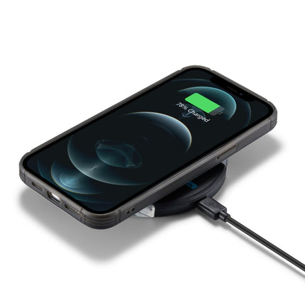 JEEHOOD - Funda de piel desmontable magnética retro con ranura para tarjeta, billetera y soporte para iPhone 12 mini, iPhone 12/12 Pro, iPhone 12 Pro Max
