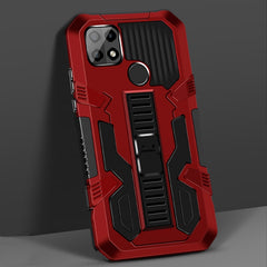 Vanguard Warrior All Inclusive Double-color Shockproof TPU + PC Protective Case with Holder, For OPPO A15, For OPPO A73, For OPPO Realme C17, For vivo V19, For vivo V20 SE