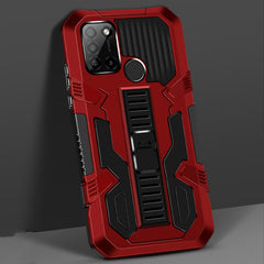 Vanguard Warrior All Inclusive Double-color Shockproof TPU + PC Protective Case with Holder, For OPPO A15, For OPPO A73, For OPPO Realme C17, For vivo V19, For vivo V20 SE