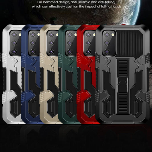 Vanguard Warrior - Funda protectora de TPU + PC a prueba de golpes de dos colores con soporte, todo incluido, para Samsung Galaxy Note20 Ultra, Samsung Galaxy S20 FE, Samsung Galaxy S21 5G, Samsung Galaxy S21+ 5G