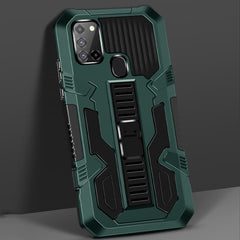 Vanguard Warrior All Inclusive Double-color Shockproof TPU + PC Protective Case with Holder, For Samsung Galaxy Note20 Ultra, For Samsung Galaxy S20 FE, For Samsung Galaxy S21 5G, For Samsung Galaxy S21+ 5G