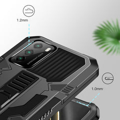 Vanguard Warrior - Funda protectora de TPU + PC a prueba de golpes de dos colores con todo incluido y soporte, para Xiaomi Mi 10T, para Xiaomi Redmi Note 9S, para Xiaomi Poco M3, para Xiaomi Poco X3, para iPhone 8 Plus/7 Plus