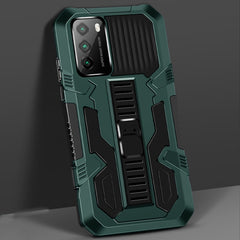 Vanguard Warrior - Funda protectora de TPU + PC a prueba de golpes de dos colores con todo incluido y soporte, para Xiaomi Mi 10T, para Xiaomi Redmi Note 9S, para Xiaomi Poco M3, para Xiaomi Poco X3, para iPhone 8 Plus/7 Plus