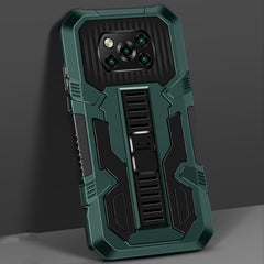 Vanguard Warrior - Funda protectora de TPU + PC a prueba de golpes de dos colores con todo incluido y soporte, para Xiaomi Mi 10T, para Xiaomi Redmi Note 9S, para Xiaomi Poco M3, para Xiaomi Poco X3, para iPhone 8 Plus/7 Plus