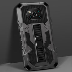 Vanguard Warrior - Funda protectora de TPU + PC a prueba de golpes de dos colores con todo incluido y soporte, para Xiaomi Mi 10T, para Xiaomi Redmi Note 9S, para Xiaomi Poco M3, para Xiaomi Poco X3, para iPhone 8 Plus/7 Plus