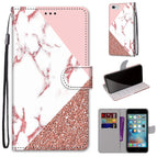 For iPhone 6 / 6s / Purple Green Starry Sky