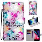 For iPhone SE 2022 / SE 2020 / 8 / 7 / Gradient Colorful Flower