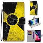 For iPhone SE 2022 / SE 2020 / 8 / 7 / Yellow Black Logo