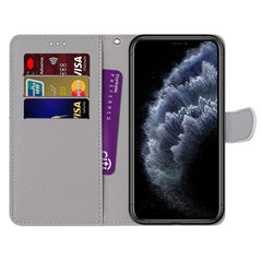 Coloured Drawing Cross Texture Horizontal Flip PU Leather Case with Holder & Card Slots & Wallet & Lanyard, For iPhone 11 Pro