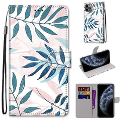 Coloured Drawing Cross Texture Horizontal Flip PU Leather Case with Holder & Card Slots & Wallet & Lanyard, For iPhone 11 Pro