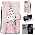 For iPhone 11 Pro / Pink Hands Heart