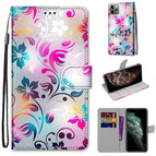For iPhone 11 Pro Max / Gradient Colorful Flower