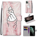 For iPhone 11 Pro Max / Pink Hands Heart