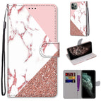 For iPhone 11 Pro Max / Pink Stone Texture