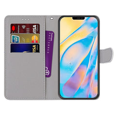 Coloured Drawing Cross Texture Horizontal Flip PU Leather Case with Holder & Card Slots & Wallet & Lanyard, For iPhone 12 mini