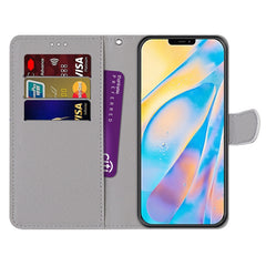 Coloured Drawing Cross Texture Horizontal Flip PU Leather Case with Holder & Card Slots & Wallet & Lanyard, For iPhone 12 Pro Max