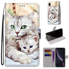 For iPhone XR / Big Cat Holding Kitten