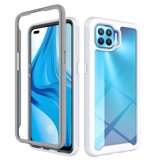 Starry Sky Solid Color Series Shockproof PC + TPU Protective Case, For OPPO A93