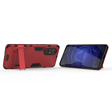 PC + TPU Shockproof Protective Case with Holder, For Huawei Nova 8 5G, For Huawei Nova 8 Pro 5G, For Samsung Galaxy A72 5G(US Version)