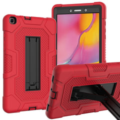 Contrast Color Robot Shockproof Silicone + PC Protective Case with Holder, For Samsung Galaxy Tab A 8.0 (2019) / T290, For Samsung Galaxy Tab A 8.4 (2020) / T307, For Samsung Galaxy Tab A 10.1 (2019) / T510