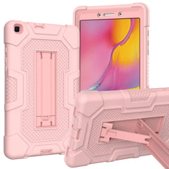 Contrast Color Robot Shockproof Silicone + PC Protective Case with Holder, For Samsung Galaxy Tab A 8.0 (2019) / T290, For Samsung Galaxy Tab A 8.4 (2020) / T307, For Samsung Galaxy Tab A 10.1 (2019) / T510