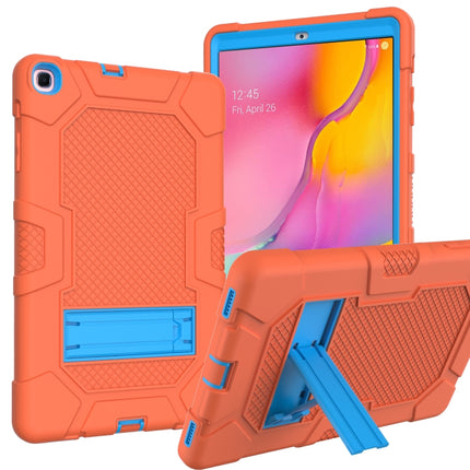 Contrast Color Robot Shockproof Silicone + PC Protective Case with Holder, For Samsung Galaxy Tab A 8.0 (2019) / T290, For Samsung Galaxy Tab A 8.4 (2020) / T307, For Samsung Galaxy Tab A 10.1 (2019) / T510