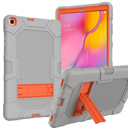 Contrast Color Robot Shockproof Silicone + PC Protective Case with Holder, For Samsung Galaxy Tab A 8.0 (2019) / T290, For Samsung Galaxy Tab A 8.4 (2020) / T307, For Samsung Galaxy Tab A 10.1 (2019) / T510