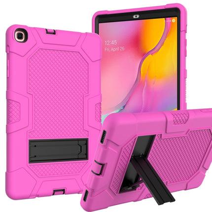 Contrast Color Robot Shockproof Silicone + PC Protective Case with Holder, For Samsung Galaxy Tab A 8.0 (2019) / T290, For Samsung Galaxy Tab A 8.4 (2020) / T307, For Samsung Galaxy Tab A 10.1 (2019) / T510